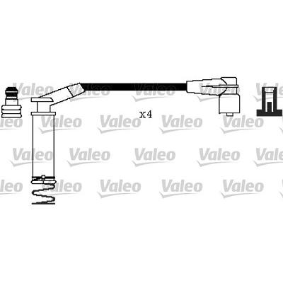 Valeo Zündleitungssatz [Hersteller-Nr. 346405] für Opel, Vauxhall Image