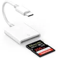 Lettore di schede SD USB C Adattatore ad alta velocità per IPhone 16 15 14 13 12 Pro Max Plus IPad MacBook Tipo C Lettori di memoria via cavo USBC OTG