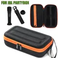 Custodia portatile Custodia da viaggio rigida impermeabile Custodia in silicone antiurto Supporto per microfono per microfono wireless JBL PartyBox