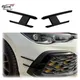 2019 - 2025 Per VW Golf 8 8.5 MK8 VIII GTI GTD GTE R-line Tusk Style Paraurti Anteriore Lato Air Vent Lip Splitter Canard ABS Spoiler