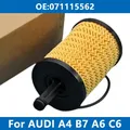 1/6/10PCS Kit filtro olio motore auto 071115562 per AUDI A2 A3 A4 B7 B8 A5 A6 C6 Q5 TT Avant 1.2 1.4 1.9 2.0TDI 3.2 V6 16V