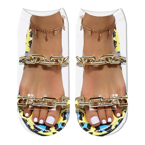 lustige und schräge Socken für Männer und Frauen mit 3D-Flip-Flop-Designs, skurril bedruckte Socken, perfekt als Geschenk, originelle Kleidung und direkt vom Hersteller im Großhandel erhältlich, trendige Socken