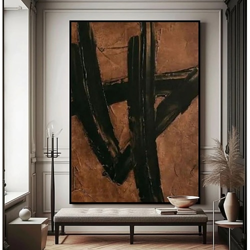 handgefertigte 3D-Ölgemälde abstrakte Komposition mit lebendigen Farben satten Farbtönen und dynamischen Pinselstrichen zeigt exquisite Schichttechnik perfekt für moderne Wohnkultur Image