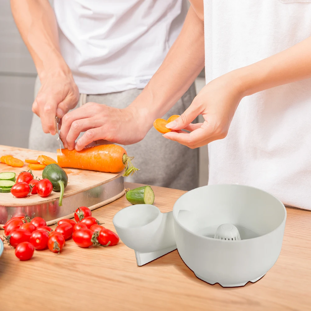 Tragbare Obstwaschschüssel, Gemüsewaschmaschine, automatische Gemüse- und Obstwaschmaschine für die Zubereitung von Mahlzeiten in der Küche zu Hause Image