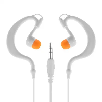 IPX8 Waterproof MP3 Earphone Ear-clip Type 3.5mm Swimming Diving Running Sports Earphone Headset Music Player for Phone iPod