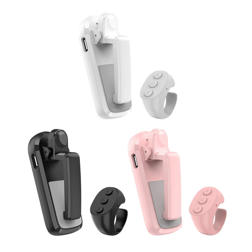 Seitenwender mit Fernbedienung, leichter Fingerspitzenring, RC-Seitenwender, kabellose Fernbedienung für Tablets, Seite für E-Book-Clicker-Zubehör
