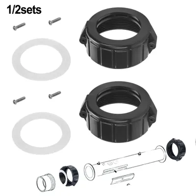 3/6 Pack Heater Split Nut 2 Inch Split Nut Union For Balboa & For COLEMAN Spa Heaters Leak Prevention Heater Split Nut Kit Part