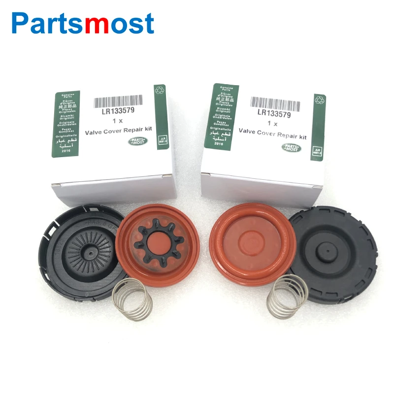 LR133579 C2D60163 NEW PCV VALVE SERVICE KIT FOR 5.0L & 5.0L SC & 3.0L SC LAND ROVER DISCOVERY LR4 RANGE ROVER RR SPORT 14- VELAR