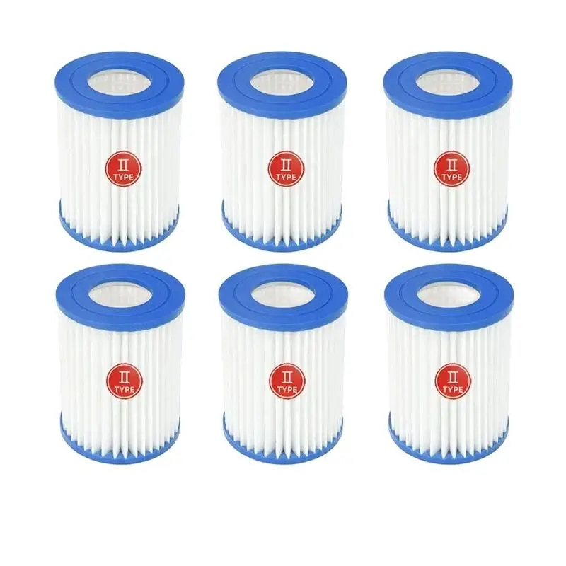 Poolfilter-Ersatz für Whirlpools Typ II Kartusche Lay Z Spa Filterpumpe 58094 530-800 Gal. Image