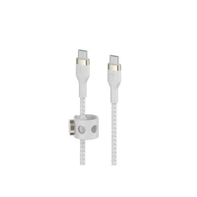 Belkin BoostCharge Pro Flex Braided Silicone USB-C Cable, 6.6 ft