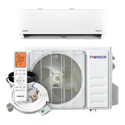 Pioneer Quantum Ultra WYT-24 WYT012GLSI24RL High Wall-Mounted Ductless Mini Split AC / Heat Pump System - 24 SEER2, 12,000/12,600 BTU, 208-230V