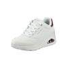 Sneaker SKECHERS "Skechers Sneaker Lederimitat", Damen, Gr. 40, weiß, Lederimitat, casual, Schuhe