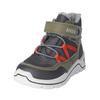 Stiefelette RICOSTA "Ricosta Stiefelette Lederimitat/Textil", Kinder, Gr. 34, grün (oliv), Lederimitat, Textil, casual, Schuhe
