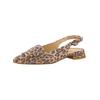 Riemchensandale PAUL GREEN "Paul Green Sandalen Leder", Damen, Gr. 36, braun (leopard), Leder, casual, Schuhe