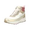Schnürstiefelette NAPAPIJRI "Napapijri Stiefelette Veloursleder/Textil", Gr. 41, weiß (weiß, beige), Veloursleder, Textil, casual, Schuhe