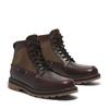 Schnürboots TIMBERLAND "BRITTON ROADMID LACE UP BOOT", Gr. 49, burgundy full grain, Leder, sportlich, Schuhe, Winterstiefel, Schnürstiefel, Winterschuhe