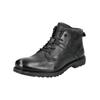 Schnürstiefelette BUGATTI "bugatti Stiefelette Leder", Herren, Gr. 44, schwarz, Leder, casual, Schuhe