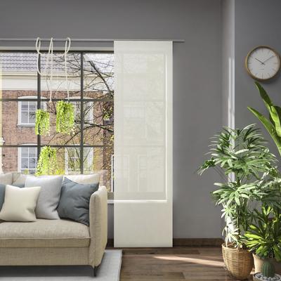 Schiebegardine NEUTEX FOR YOU "Libre-ECO", beige (creme), B:60cm H:170cm, Jacquard, Polyester, Gardinen, nach Maß Image