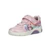 Sneaker GEOX "Geox Sneaker Lederimitat/Mesh", Gr. 32, bunt (pink, violett), Lederimitat, Textil, casual, Schuhe