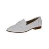 Slipper CAPRICE "Caprice Slipper Leder", Damen, Gr. 39, weiß, Leder, casual, Schuhe