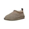 Hausschuh ARA "Ara Hausschuhe Veloursleder", Damen, Gr. 41, grau (taupe), Veloursleder, casual, Schuhe