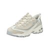 Sneaker SKECHERS "Skechers Sneaker Leder", Damen, Gr. 41, beige (hellbeige), Leder, casual, Schuhe