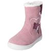 Snowboots RICOSTA "Ricosta Stiefel Leder", Kinder, Gr. 33, rosa, Leder, casual, Schuhe