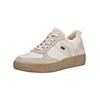 Sneaker REMONTE "Remonte Sneaker Glattleder", Damen, Gr. 41, beige, Glattleder, casual, Schuhe
