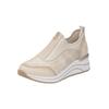 Sneaker REMONTE "Remonte Sneaker Lederimitat", Damen, Gr. 39, beige (cream), Lederimitat, casual, Schuhe