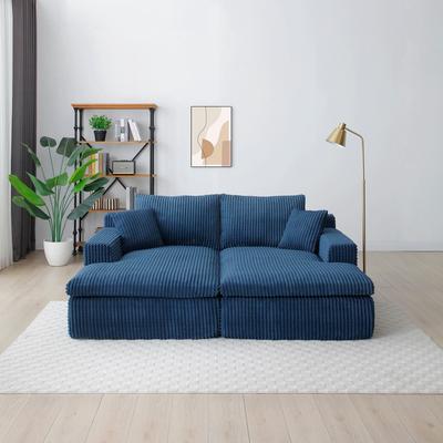 Modern Sleeper Loveseat Chair, 87