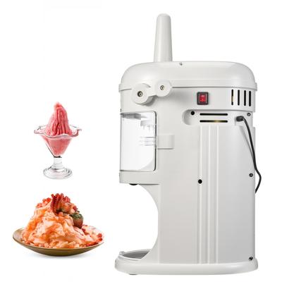 UIMOSO Commercial Ice Shaver Crusher, 220lbs/hr Electric Fluffy Ice & Snow Cone Machine, 250W 1500RPM Tabletop Fluffy