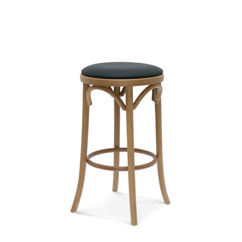 BIG Möbel GmbH FAMEG Designer Premium Barhocker | BST-9739/61 | Ohne Rückenlehne | Buchenholz Image