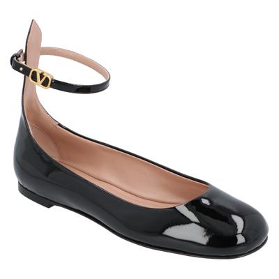 Valentino Lackleder Ballerinas Schwarz Image