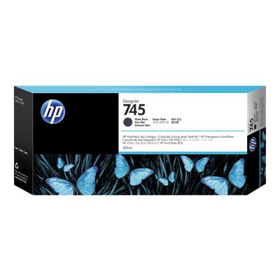Original HP F9K05A / 745 Druckerpatrone Matt Schwarz Image