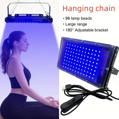 Ultraviolet tanning lamp, USB sunbed lamp, used for tanning the body, 96 light bulbs, 460wavelength, skin care product