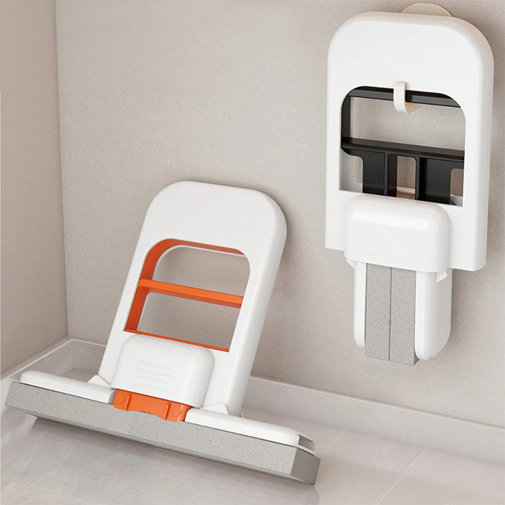 Handheld Glas Reiniger Tragbare Kleine Reinigung Mopp Mini Faltbare Nass Trocken Mopp Haushalt Reinigung Werkzeuge Zubehör Image