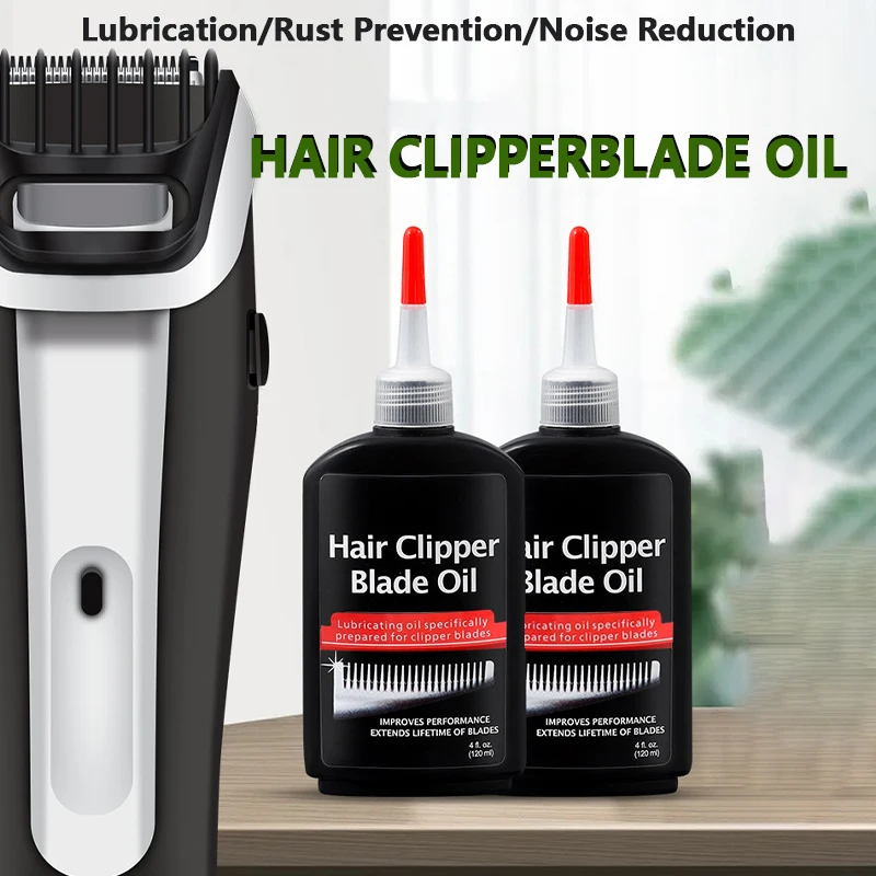 Schmiermittel 60 ml/120 ml Haarschneider Cutter Reparatur Rostschutz Wartungsöl Elektrischer Haarschneider Rasierer Geräuschreduzierung Reparatur Image