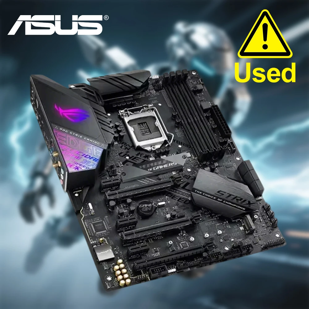ASUS ROG Strix Z390-E Gaming LGA 1151 (300-Serie) Intel Z390 SATA 6 Gbit/s ATX Intel Motherboard Image