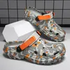 2025 sommer männer Hausschuhe Neue Outdoor Garten Clogs Männlichen Casual Schuhe Mode Luxus Sandalen Komfort Hause Weiche Hausschuhe 40-47