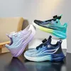 Kids'Casual Schuhe Turnschuhe Mehrfarbige Mesh Sommer Outdoor Sport Schuhe Für Kinder Atmungsaktive Anti-slip Blau Rosa Größe 30-40