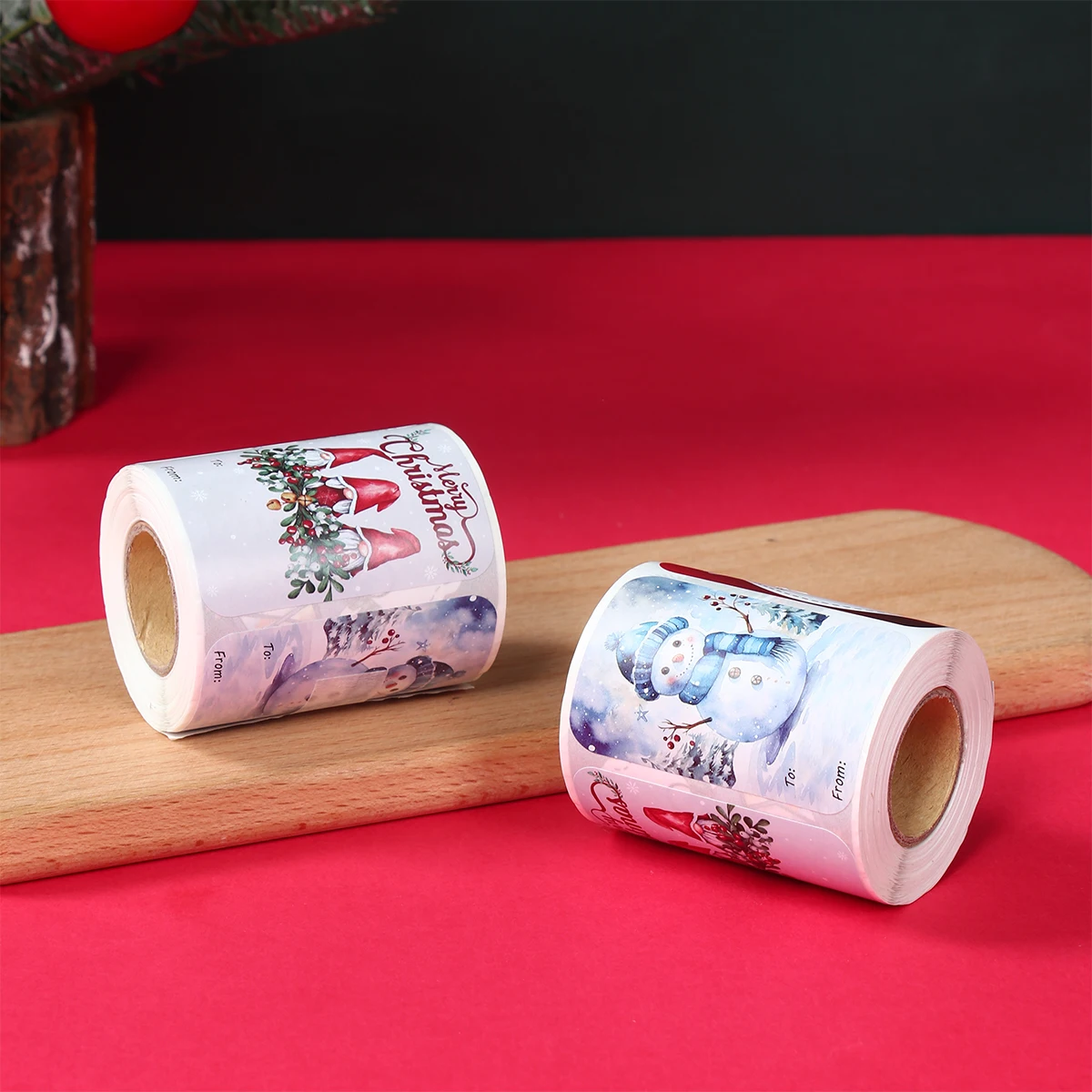 250 stücke Weihnachten Aufkleber Frohe Weihnachten Party Dekoration 2025 Weihnachten Santa Claus Geschenk Aufkleber Navidad Natal Neue Jahr Geschenk 2026 Image