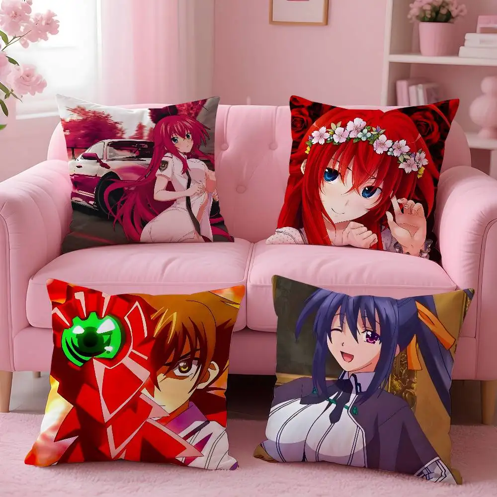 High School DxD Anime Kissenbezug Muster Druck Kissenbezug Wohnzimmer Sofa Kissenbezug Schlafzimmer Zimmer Dekor Image