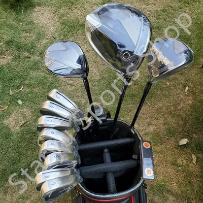 Golf Clubs Full Set Qi10 Complete Set S/R/SR Driver+ Fairway+Putter+ Irons golf club set With Head Cover