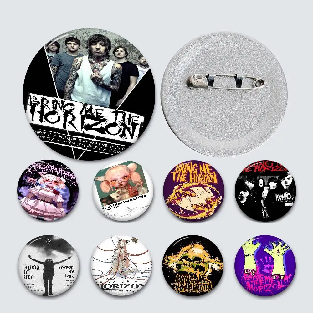 B-Bring Me The H-Horizon Anime-Broschen, niedliches Cartoon-Abzeichen, Jacke, Jeans, Anstecknadel, Geschenkzubehör Image