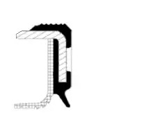 REINZ Kurbelwellendichtring CHEVROLET 81-54211-00 96416398 Radialwellendichtring,Simmerring,Kurbelwellensimmering,Wellendichtring, Kurbelwelle Image