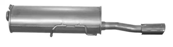 VEGAZ Endschalldämpfer PEUGEOT PGS-283 1726YT,1726QY Endtopf,Auspuff Endtopf,Nachschalldämpfer,ESD Image