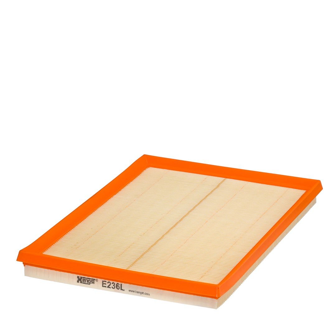 HENGST FILTER Luftfilter OPEL,VAUXHALL E236L 25062467,90351530,90410652 Motorluftfilter,Filter für Luft 90443101,90443103,834266,1444P5,90443104 Image