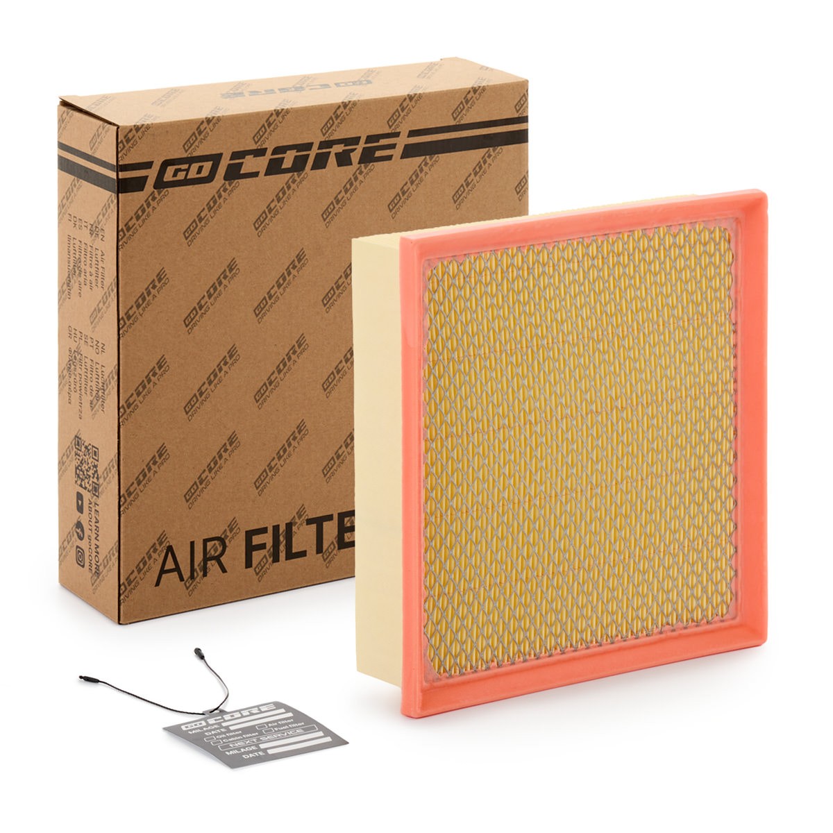 goCORE Luftfilter FIAT,TOYOTA,MITSUBISHI GCH0465 178010P051,17801311318E,178010P080 Motorluftfilter,Filter für Luft 4861756AA,53146541,K04861756AA Image