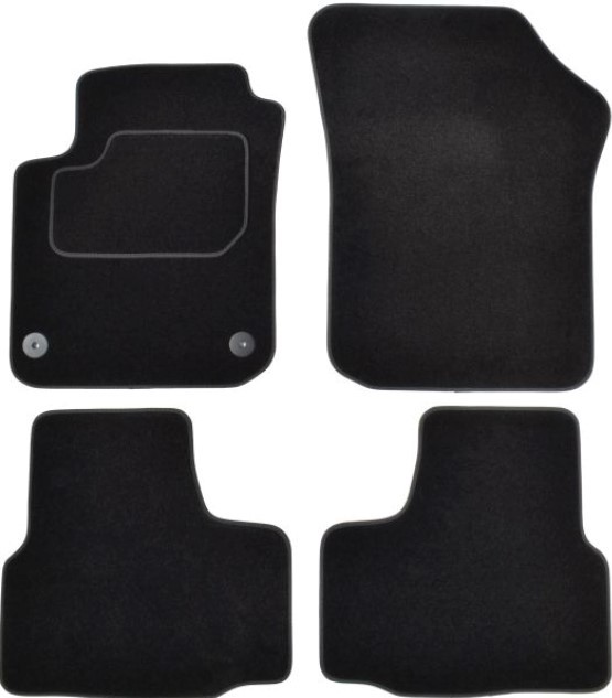 CUSTOPOL Fußmattensatz SKODA SKO10S Autofußmatten Image