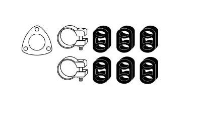 VEGAZ Montagesatz, Abgasanlage SAAB SBA-29 Image